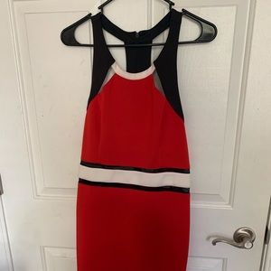 Sexy red and mesh guess dress😍